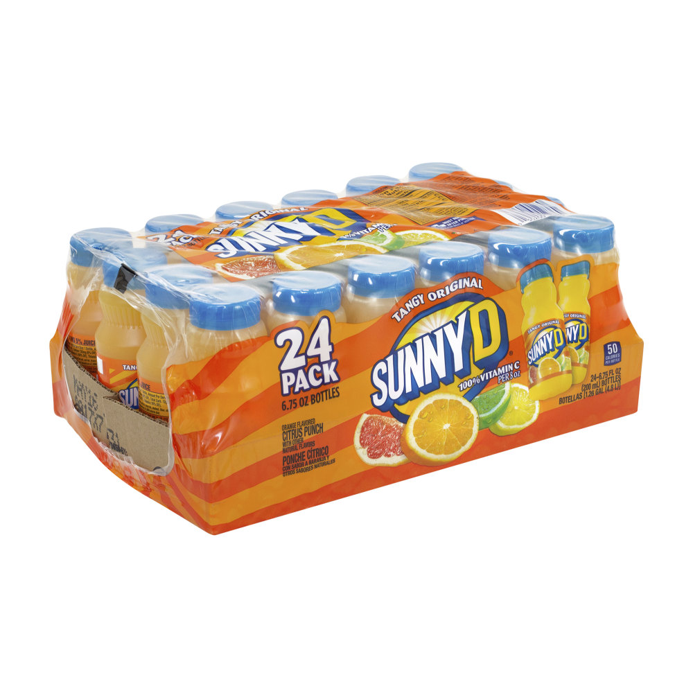 SunnyD Tangy Original Orange-Flavored Citrus Punch, 6.75 Oz,