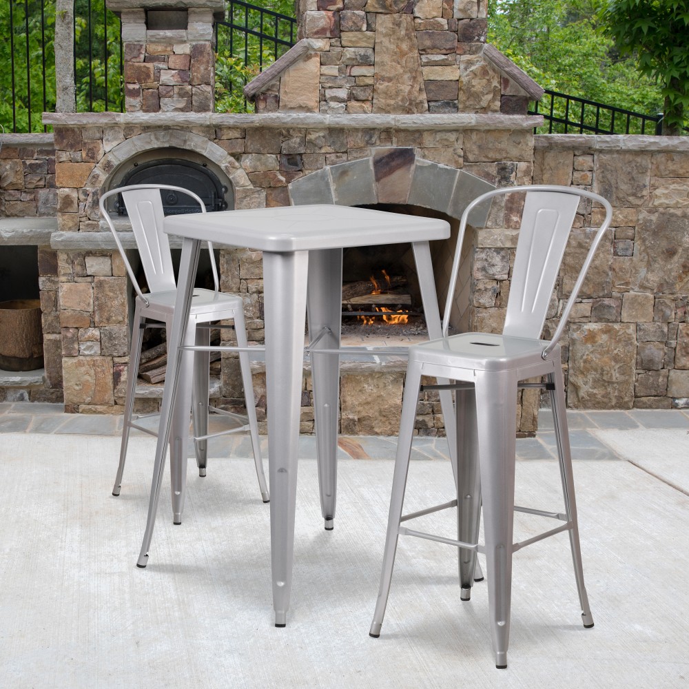 Flash Furniture Commercial-Grade Indoor/Outdoor Bar Stools,