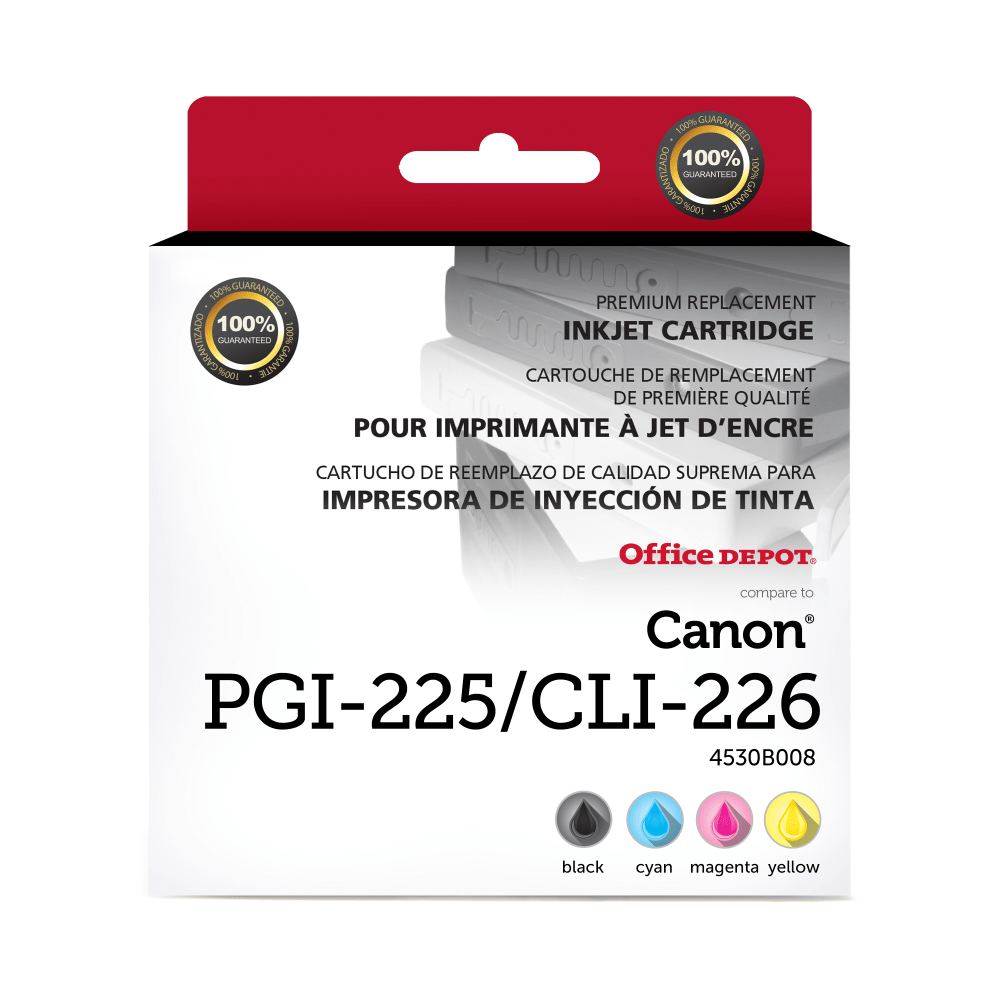 Office Depot® Brand Remanufactured Black, Magenta, Cyan, Yellow