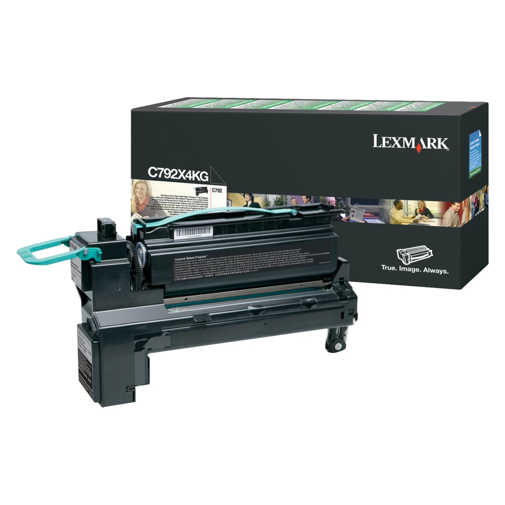 Lexmark™ C792X4KG Black High Yield Toner Cartridge