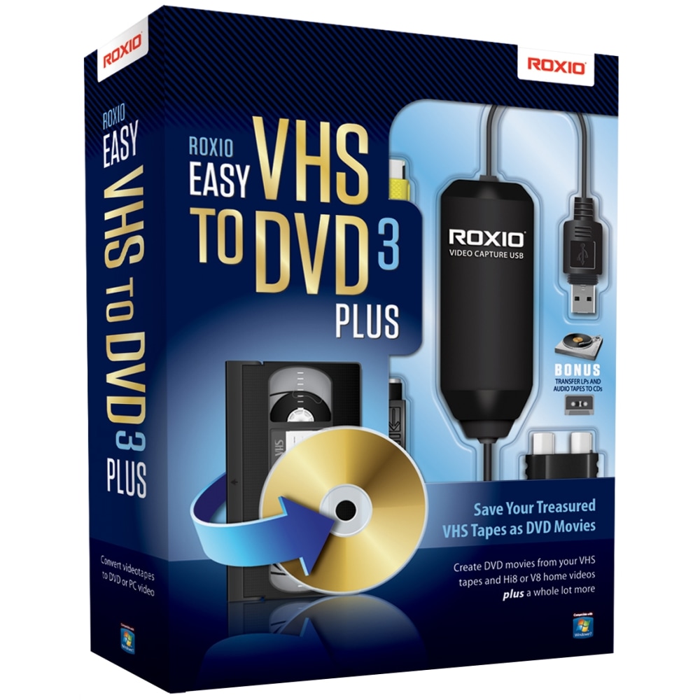 Corel Roxio Easy VHS To DVD 3 Plus,