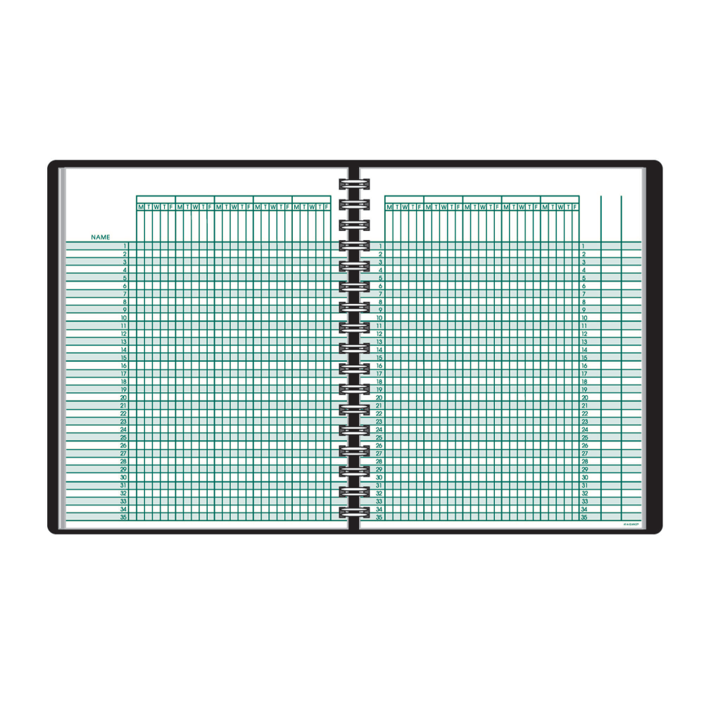 AT-A-GLANCE® Undated Class Record Book, 8 1/4" x