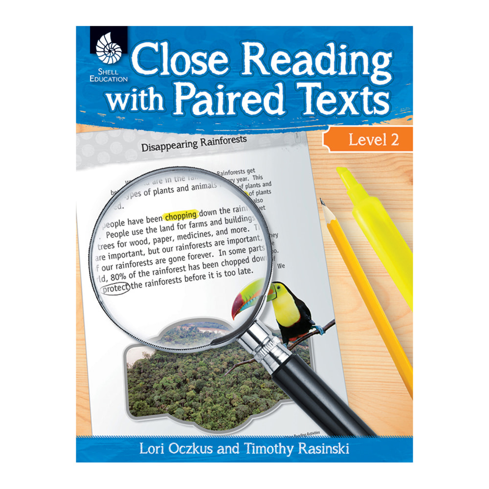 Shell Education Close Reading With Paired Texts, Grade