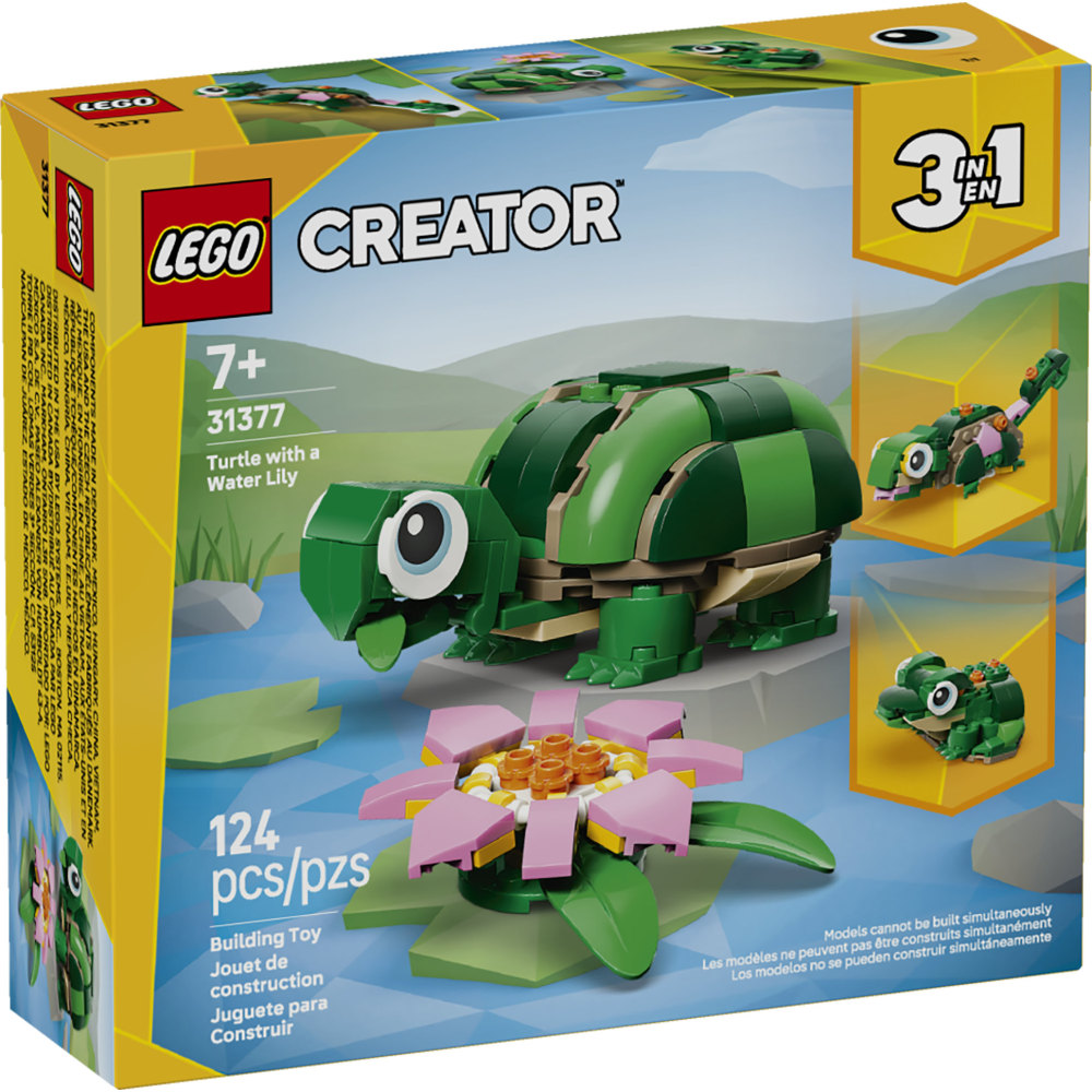LEGO Creator 3-in-1 Turtle with a Water Lily
