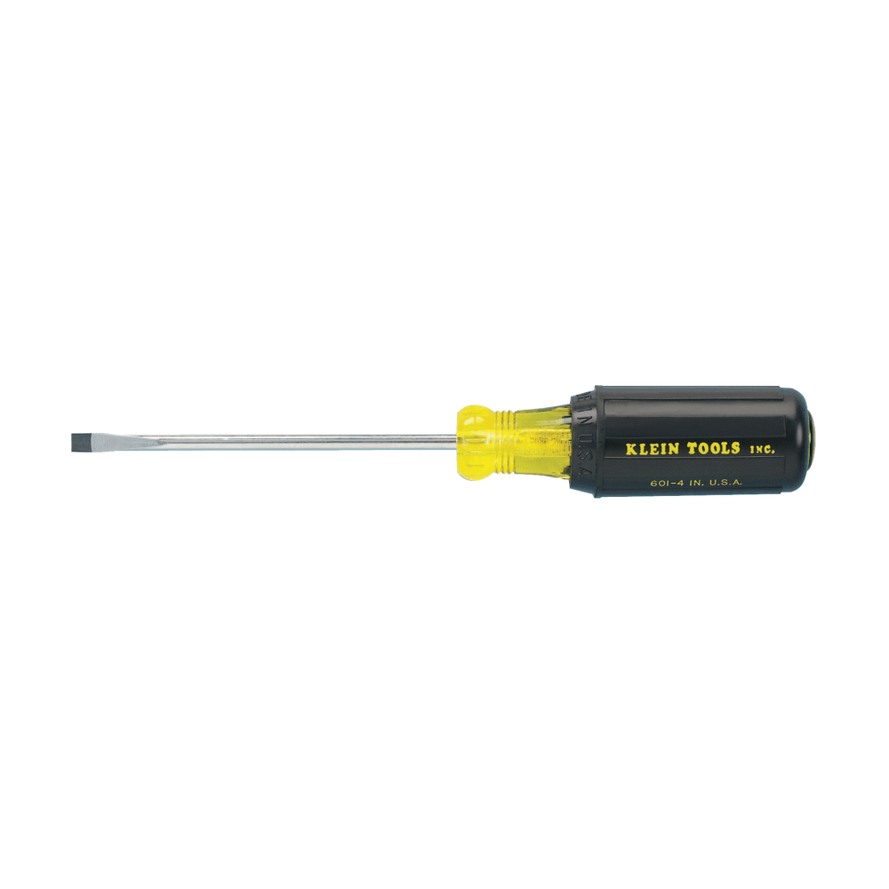 Klein Tools 3/16" Cabinet Tip Screwdriver, 4"