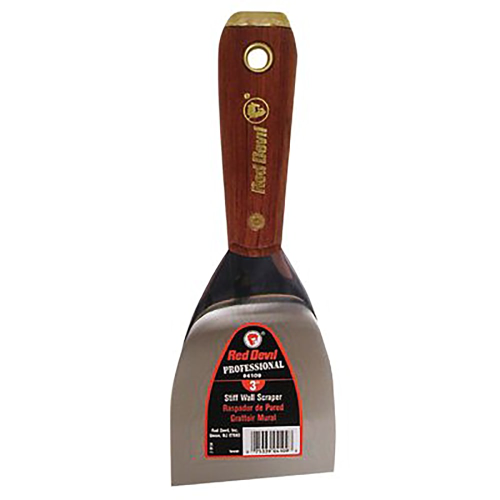 Red Devil 4100 Pro Series Wall Scraper, 3"