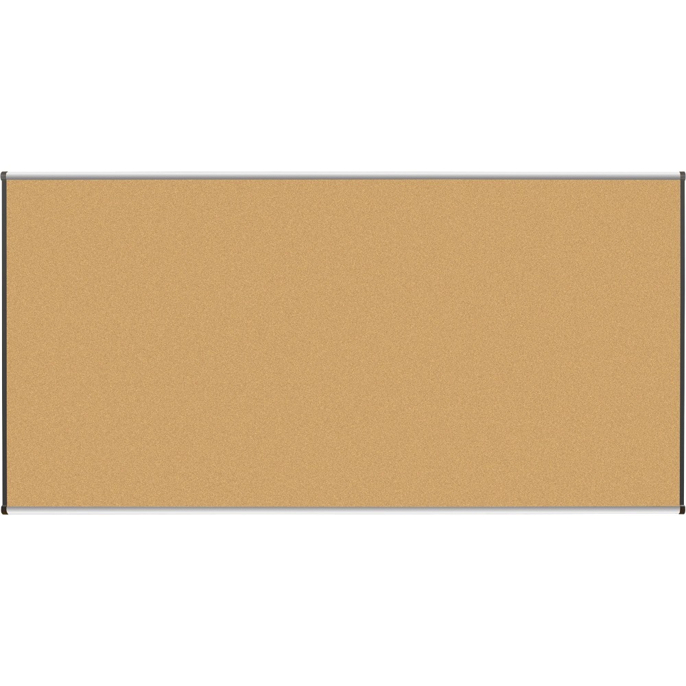 Lorell® Cork Board, 96" x 48", Aluminum Frame