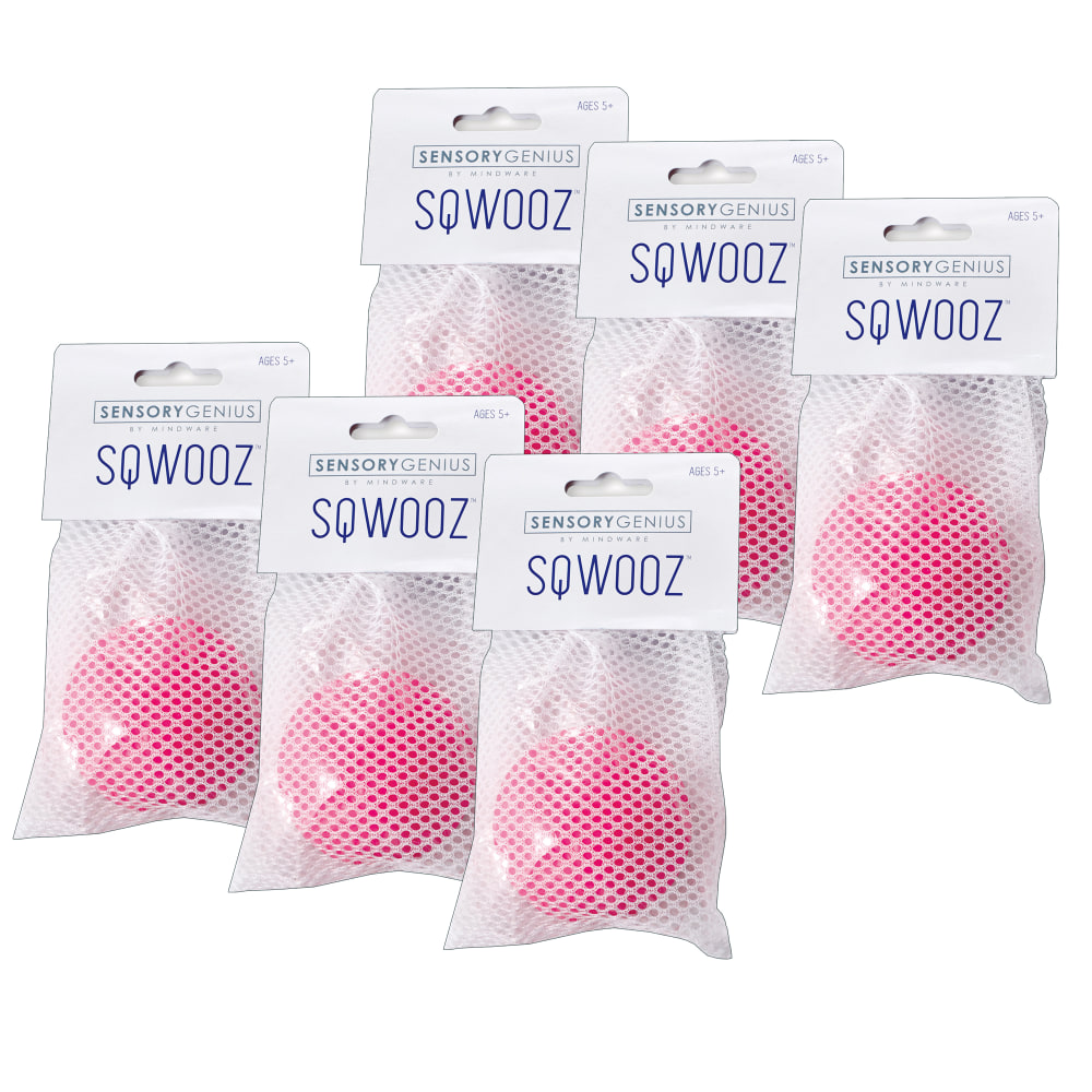 MindWare MindWave Sensory Genius Sqwooz Stress Balls, Pack