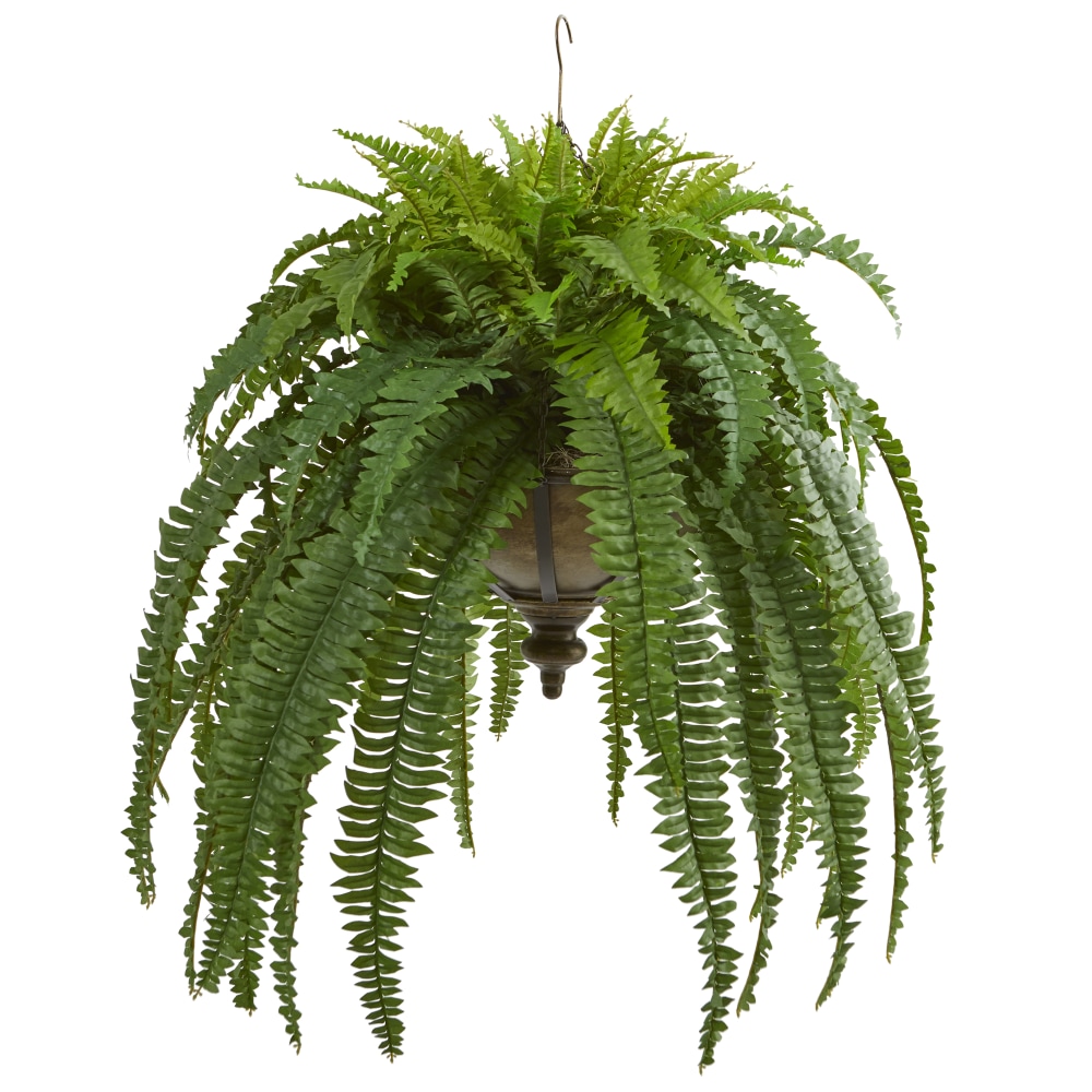 Nearly Natural Boston Fern 39”H Artificial Plant With