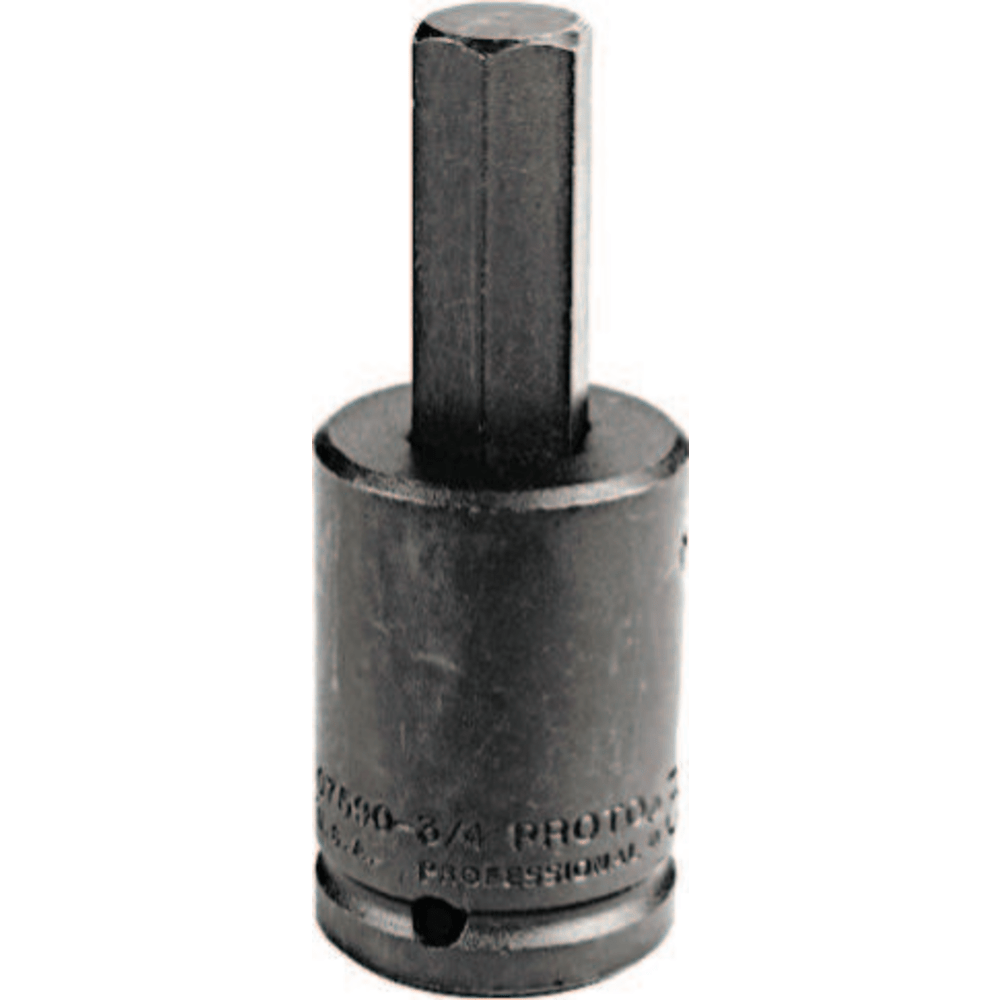 PROTO Hex Bit Socket, 3/8" Drive, 3/16" Bit
