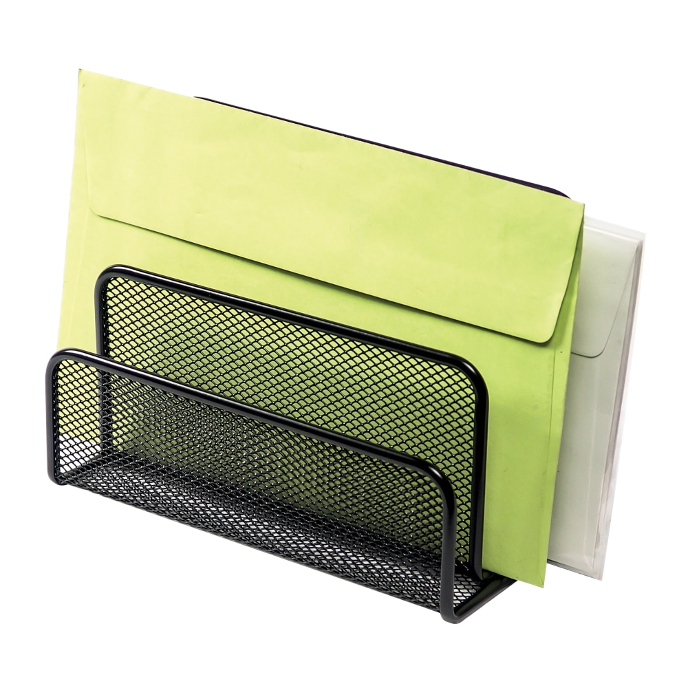 Office Depot® Brand Mesh Mini Sorter, Black