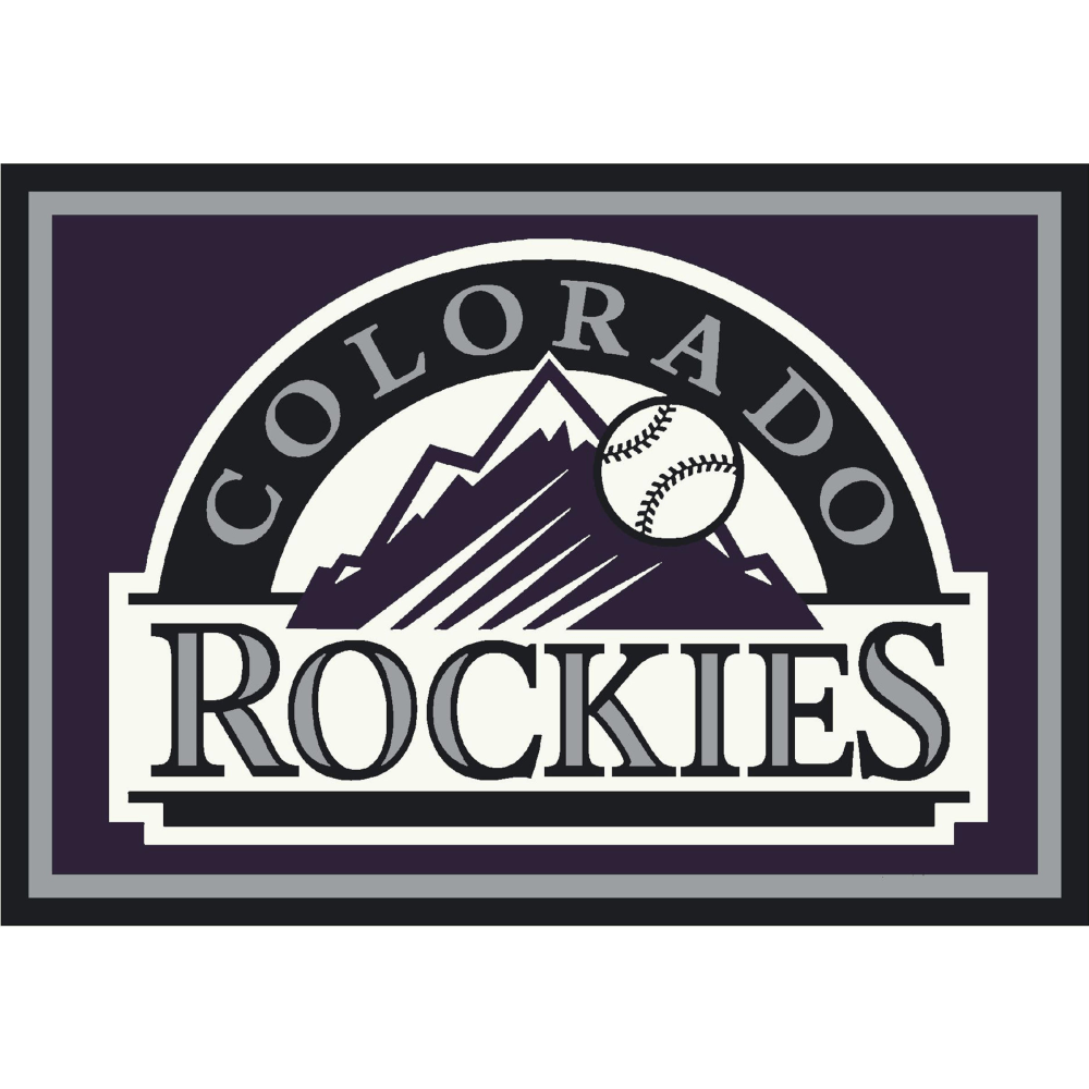 Imperial MLB Spirit Rug, 4&#x27; x 6&#x27;, Colorado