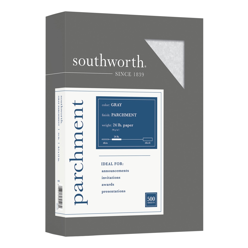 Southworth® Parchment Specialty Paper, 24 Lb., 8 1/2"