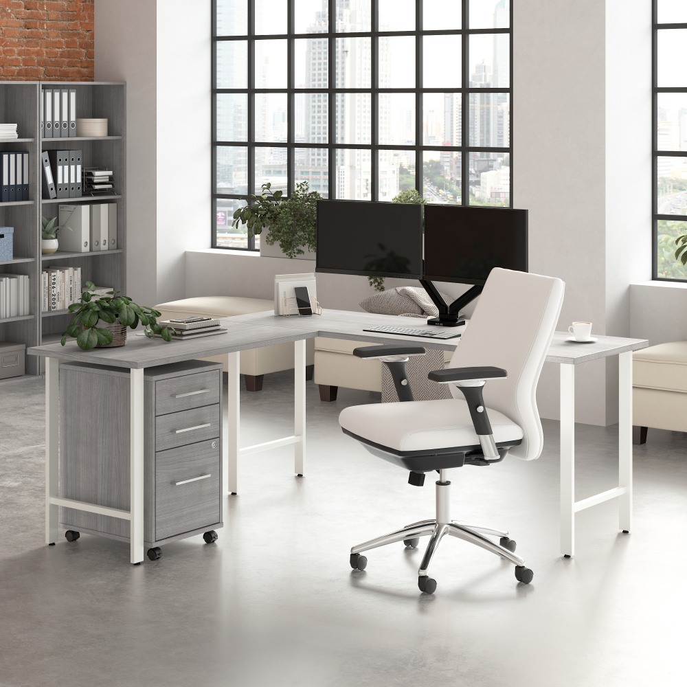 Bush Business Furniture Hustle 72"W L-Shaped Corner Computer