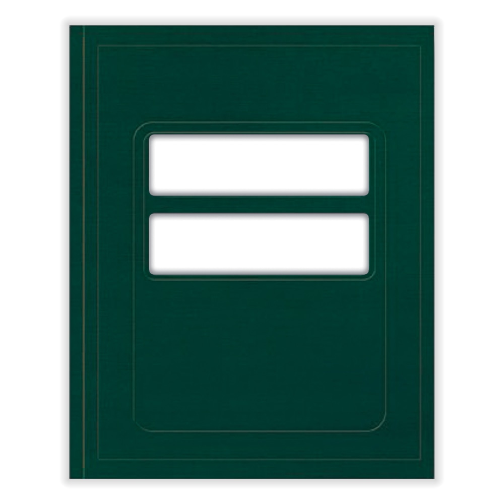 ComplyRight® Tax Presentation Folder, Double Windows, 1/2"