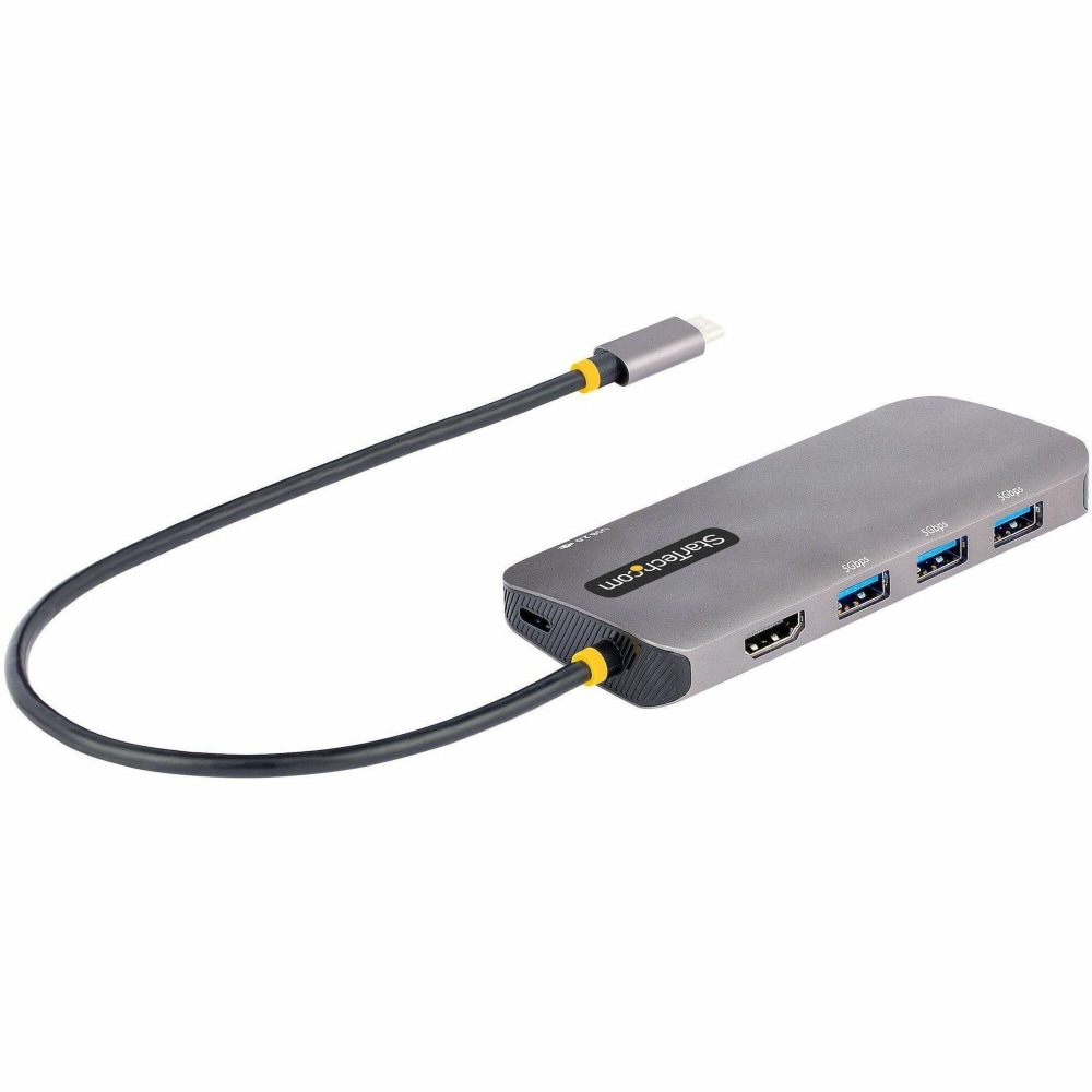 StarTech.com USB C Multiport Adapter, 4K 60Hz HDMI