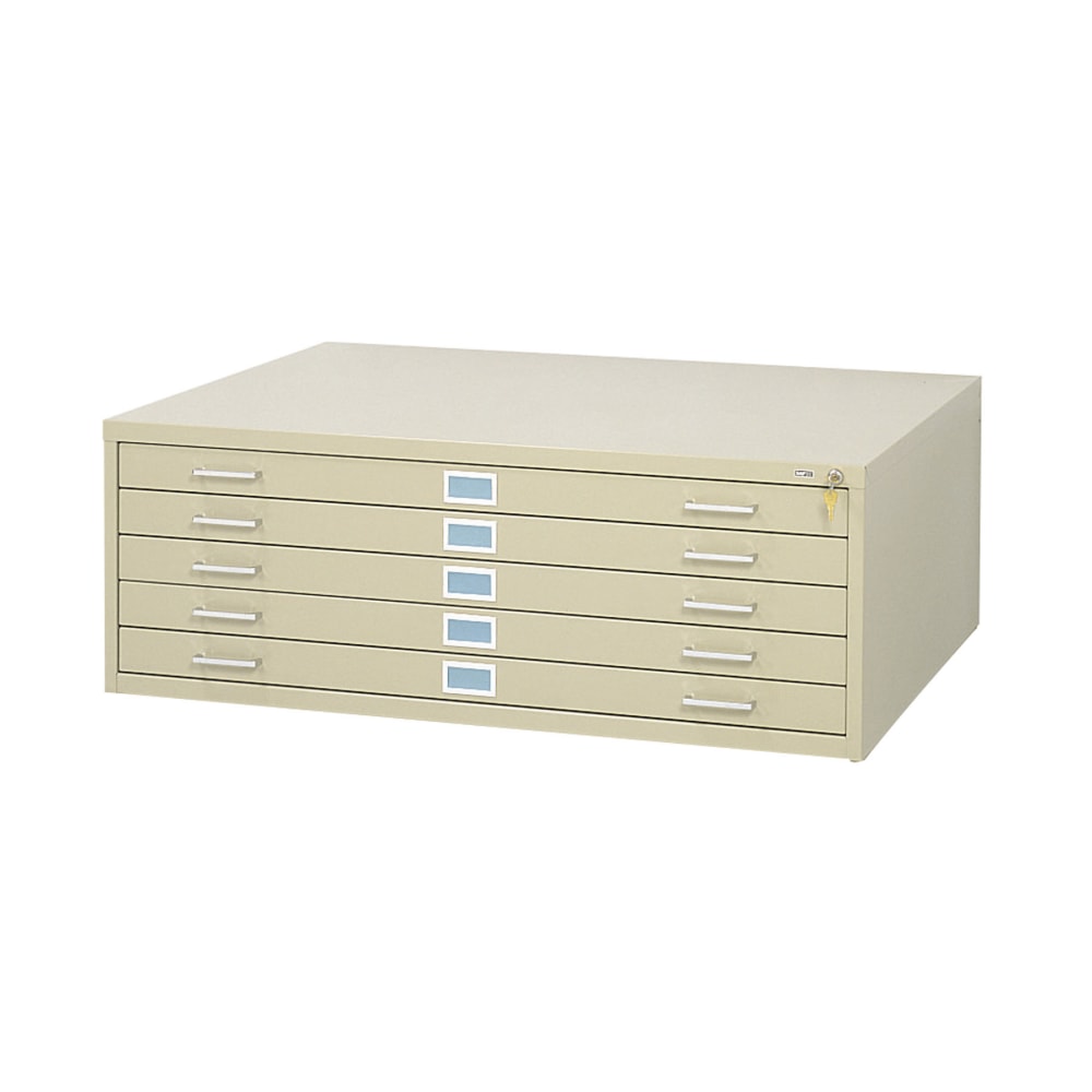 Safco® 35 3/8"D Vertical 5-Drawer Vertical File Cabinet