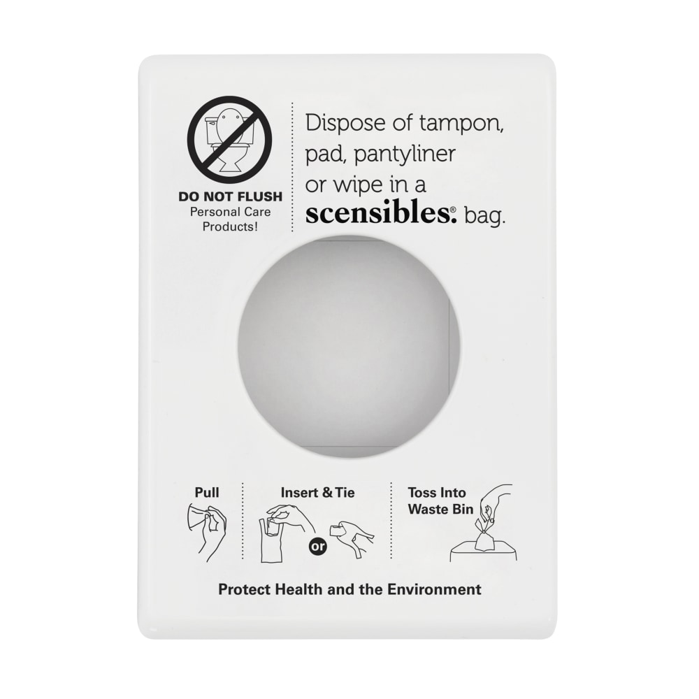 Hospeco Scensibles Combination Waste Receptacle Dispensers,