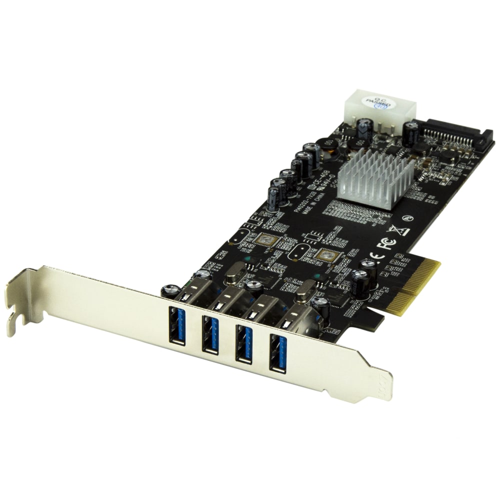 StarTech.com 4 Port PCI Express (PCIe) SuperSpeed USB