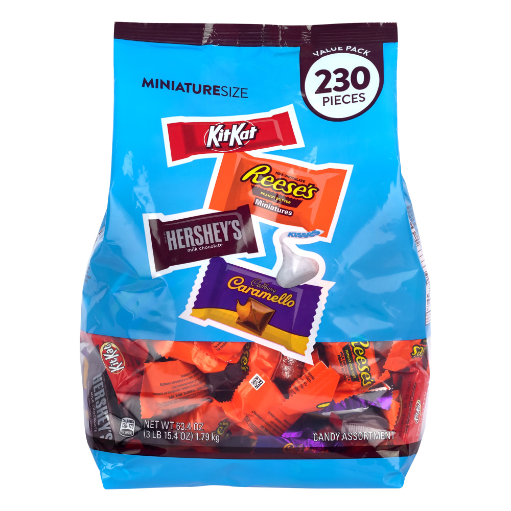 Hershey&#x27;s Assorted Minis Value Pack, 63.4 Oz, Pack