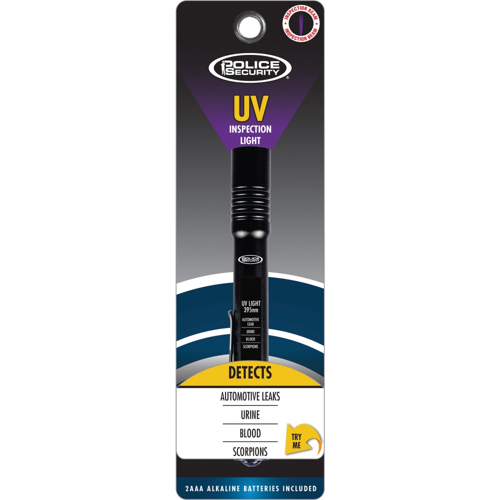 Bostitch Police Security Ultraviolet Inspection Light - AAA