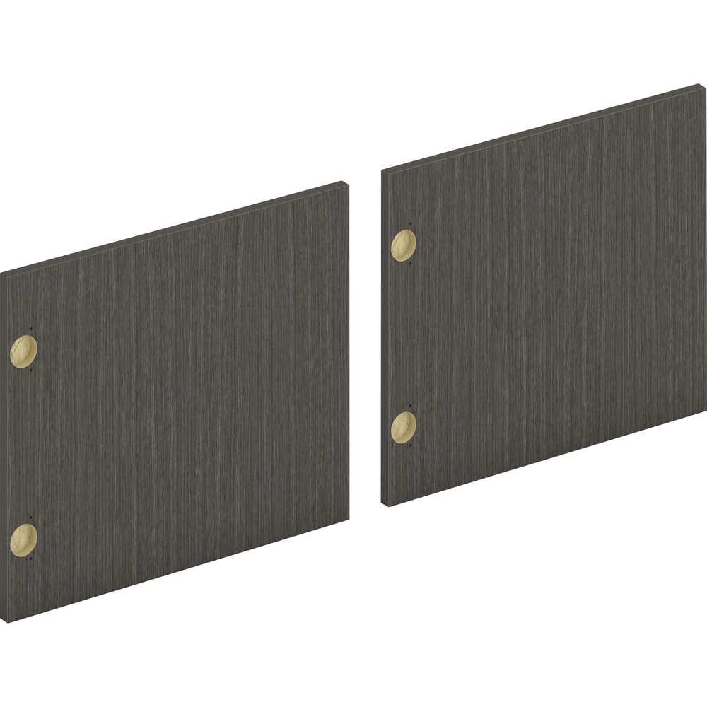 HON® Mod 72" Hutch Door Set, Slate Teak