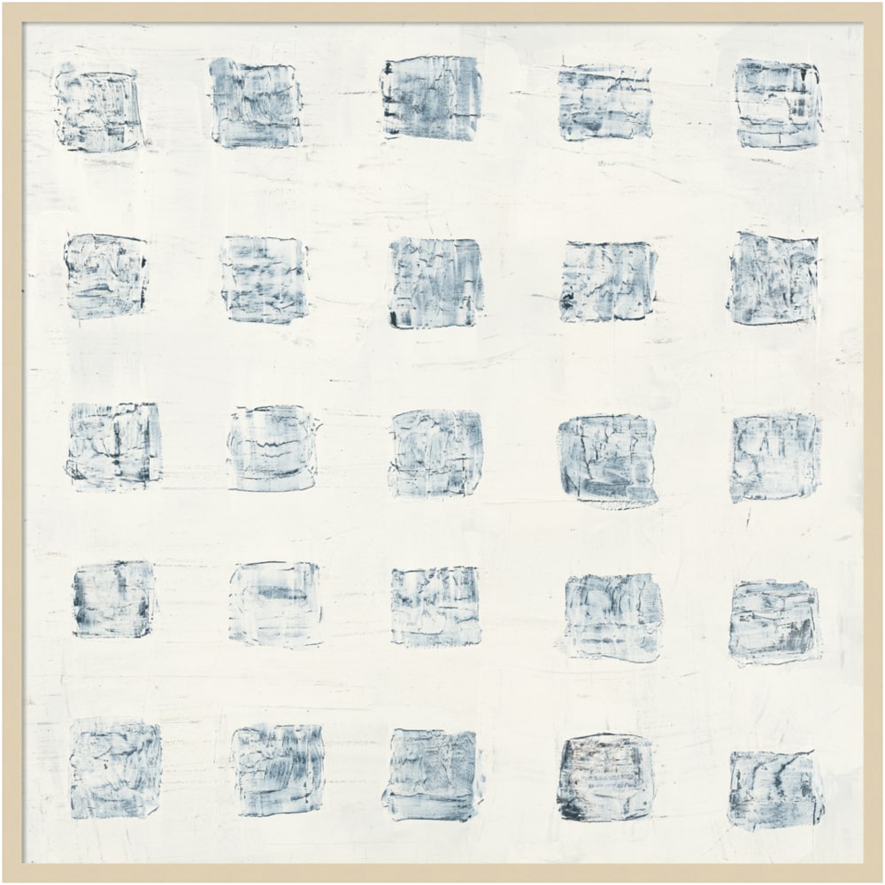 Amanti Art Squares On White by Wild Apple