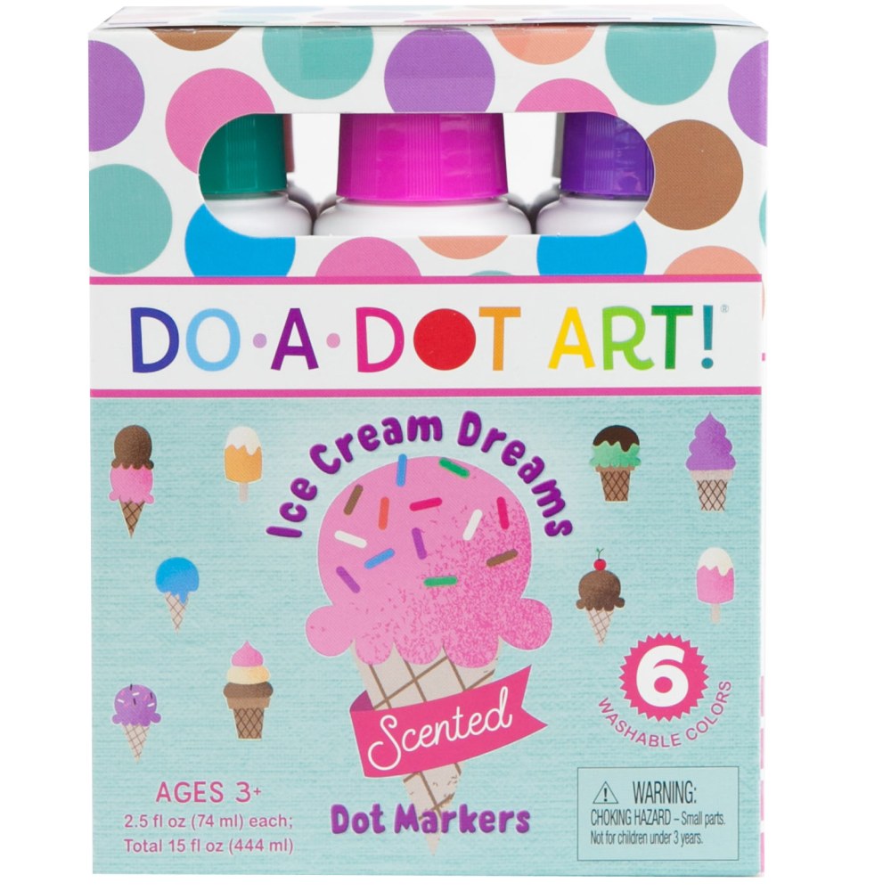 Do-A-Dot Art! Ice Cream Dreams Dot Markers, Broad