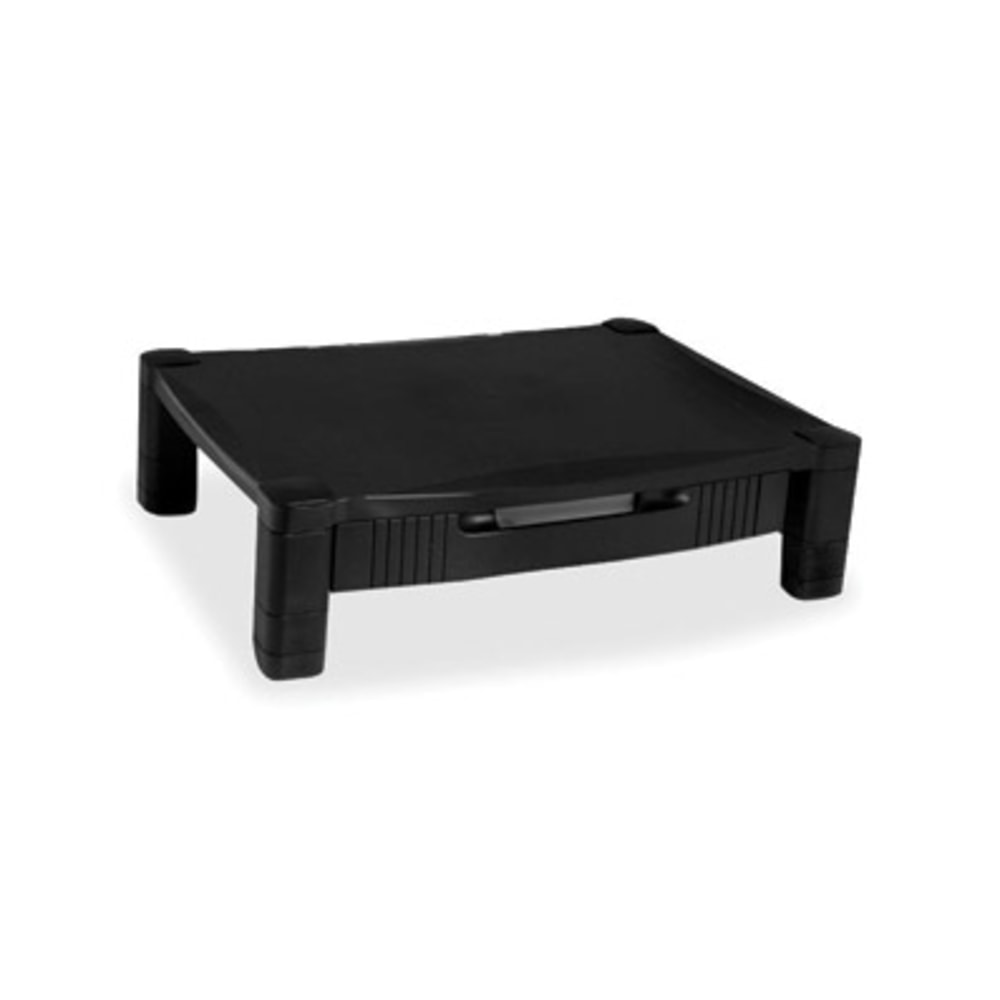 Kantek Adjustable Standard Monitor Stand with Drawer -