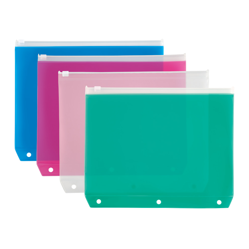 Office Depot® Brand Transparent Binder Pocket, Large, 8