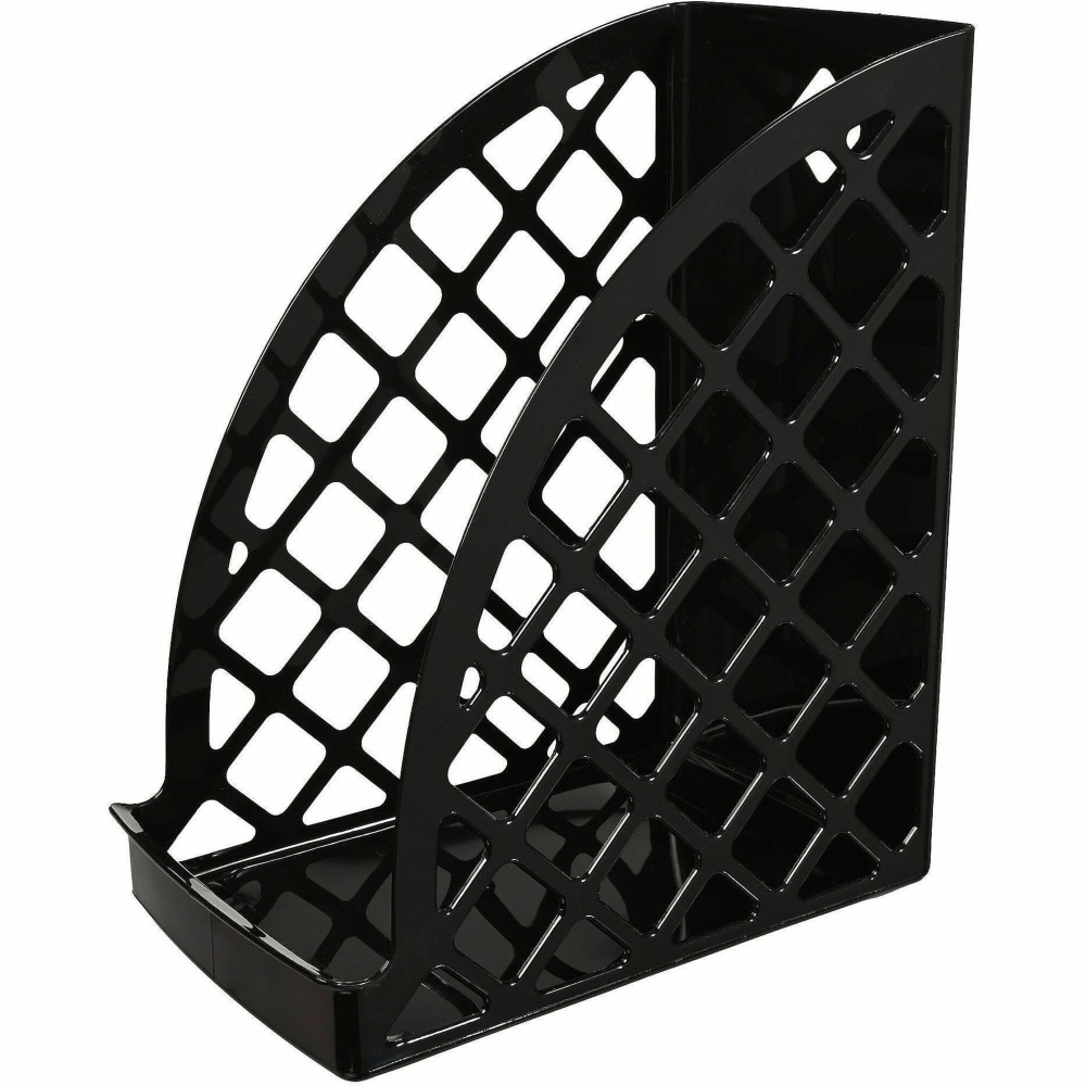 Deflecto Sustainable Office Magazine File - Black -