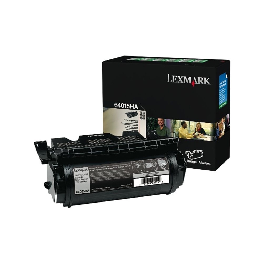 Lexmark™ 64415XA Black Extra-High Yield Return Program Toner