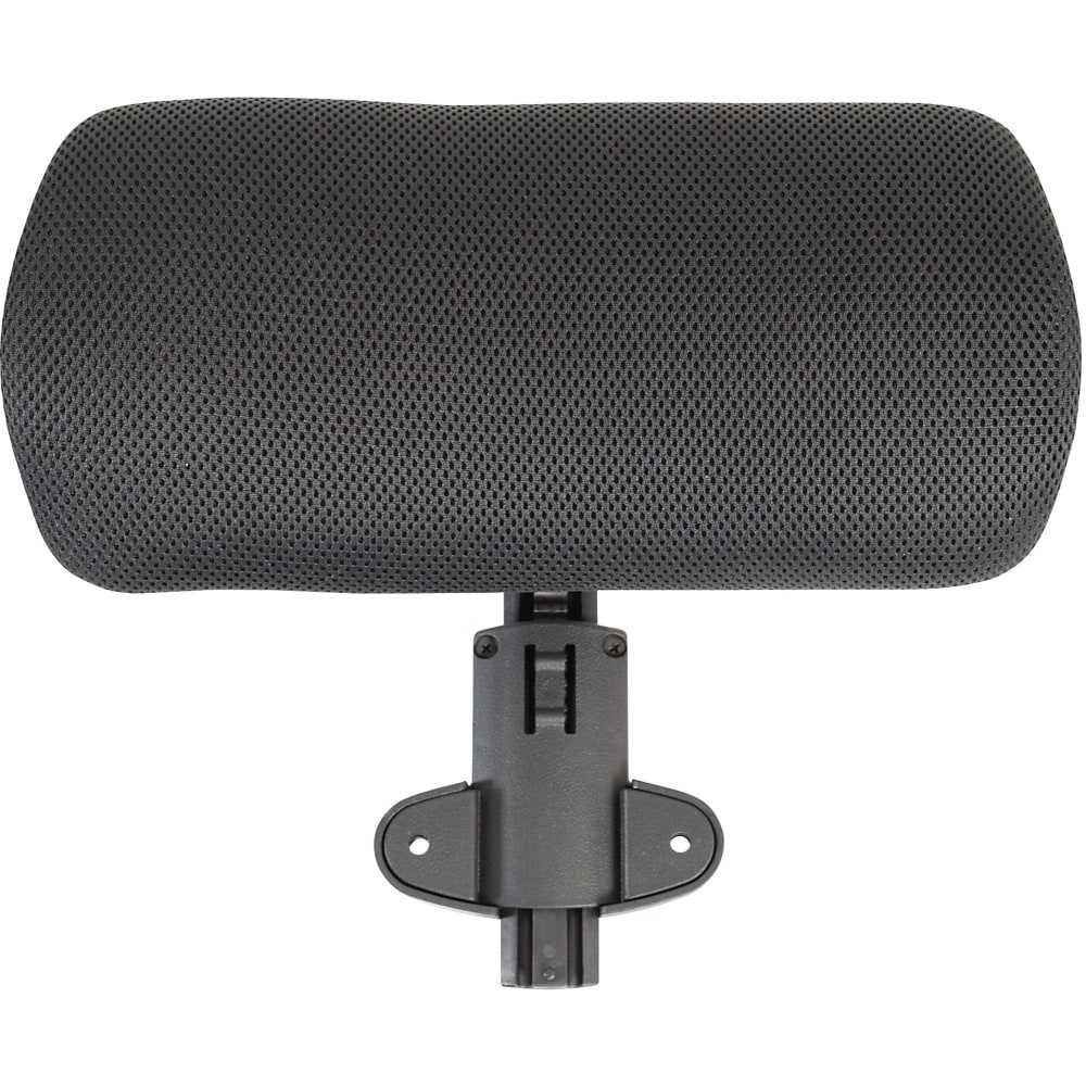 Lorell® Ergonomic Mesh Chair Headrest, Black