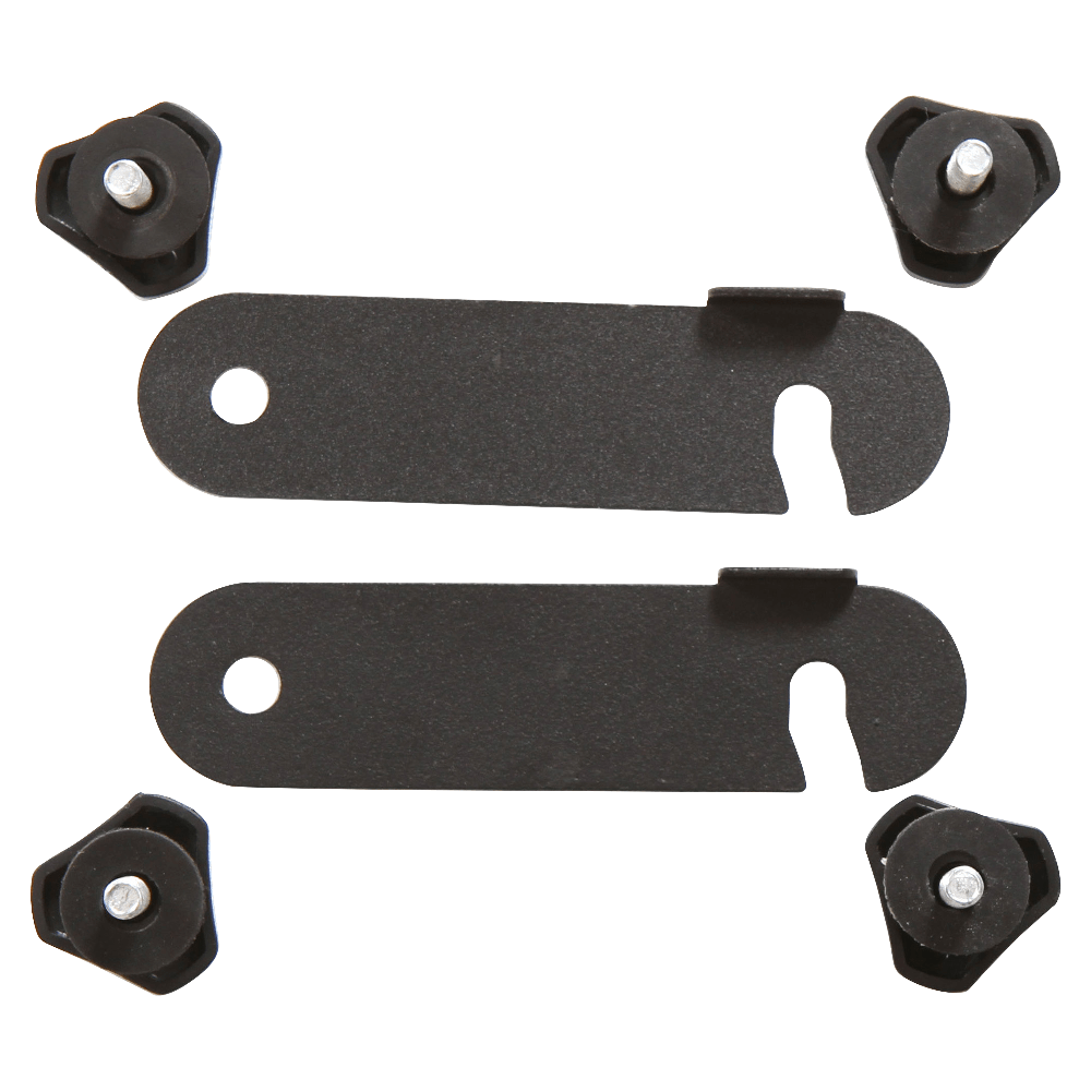 Lorell® Flip Top Training Table Connector, Black