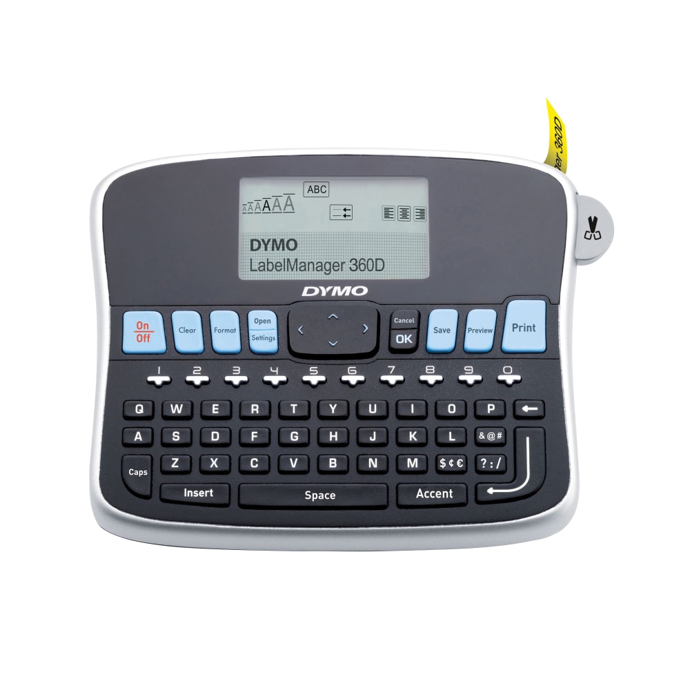 DYMO® LabelManager® 360D Rechargeable Desktop Label Maker