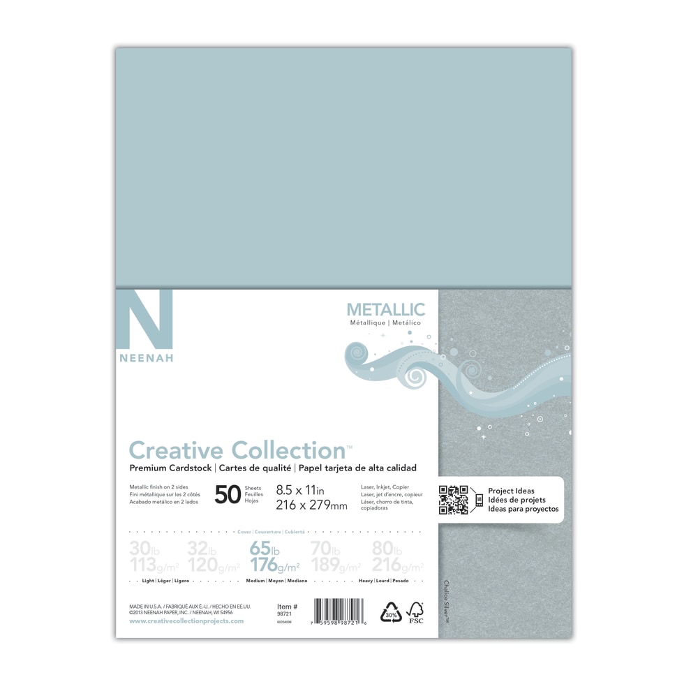 Neenah® Creative Collection™ Metallic Specialty Card Stock,