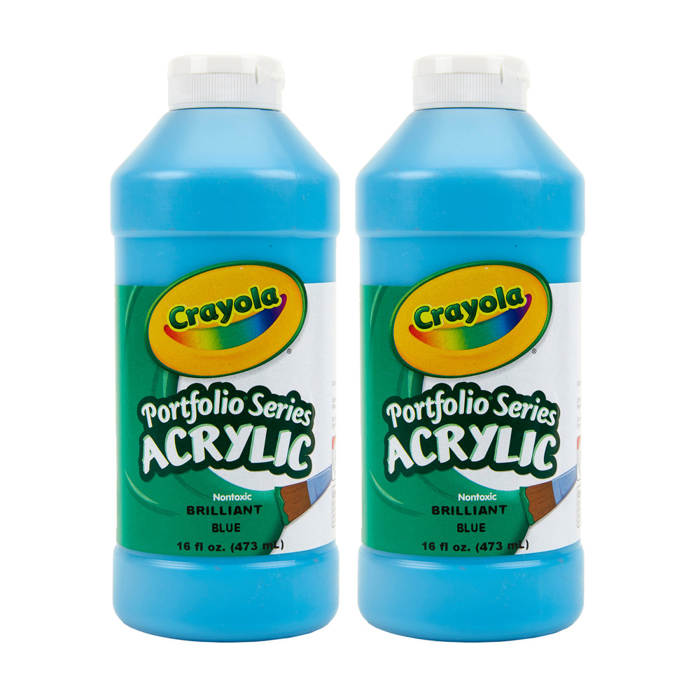 Crayola Portfolio Series Acrylic Paint, 16 oz., Brilliant