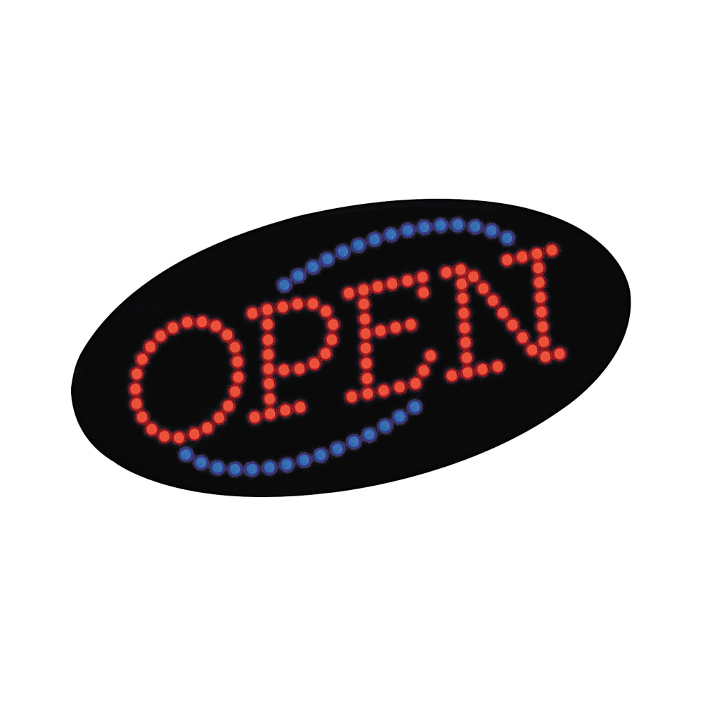 Cosco® LED "Open" Lighted Sign, 9 1/2"H x
