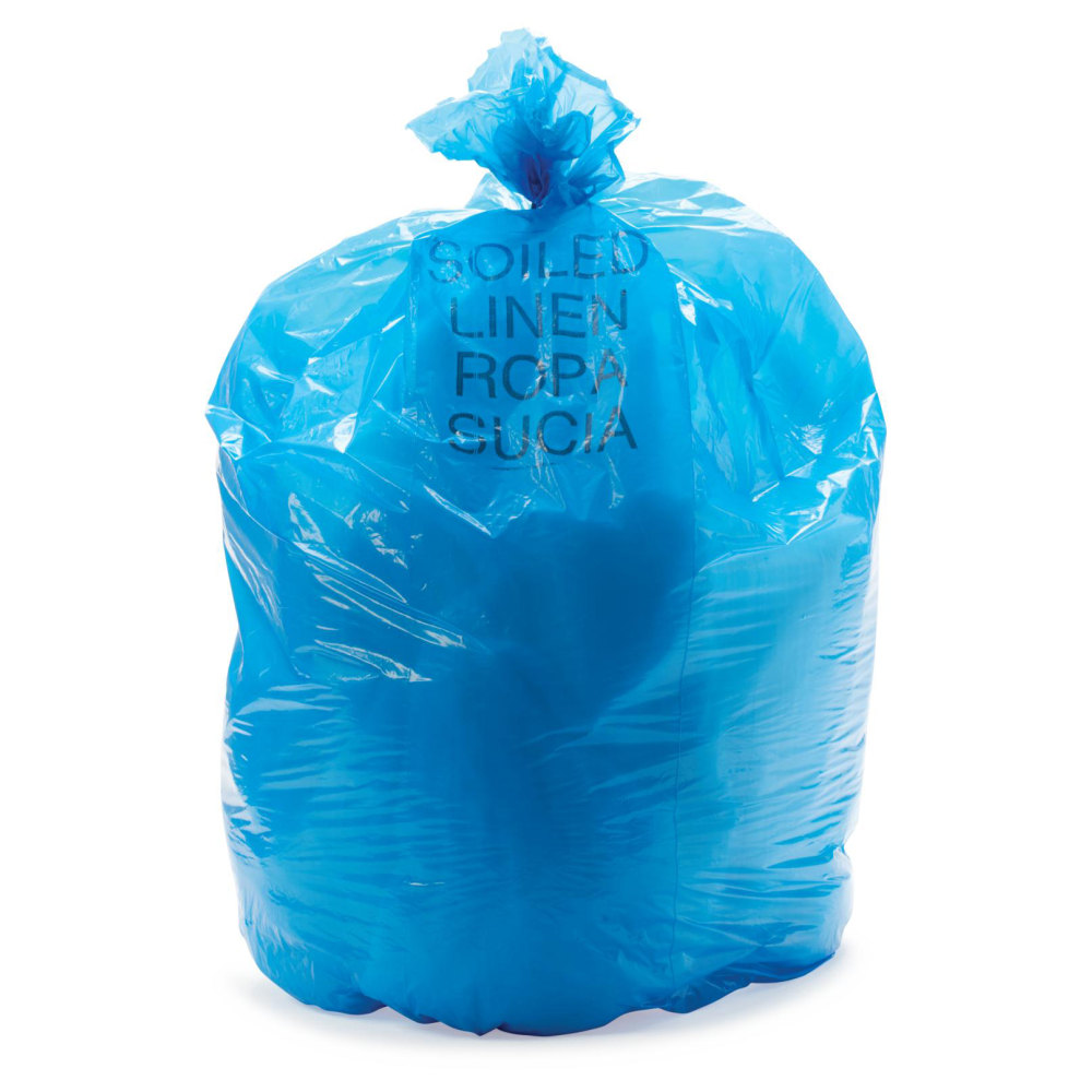 Medline Rolled Soiled Linen Liners, 29" x 43",