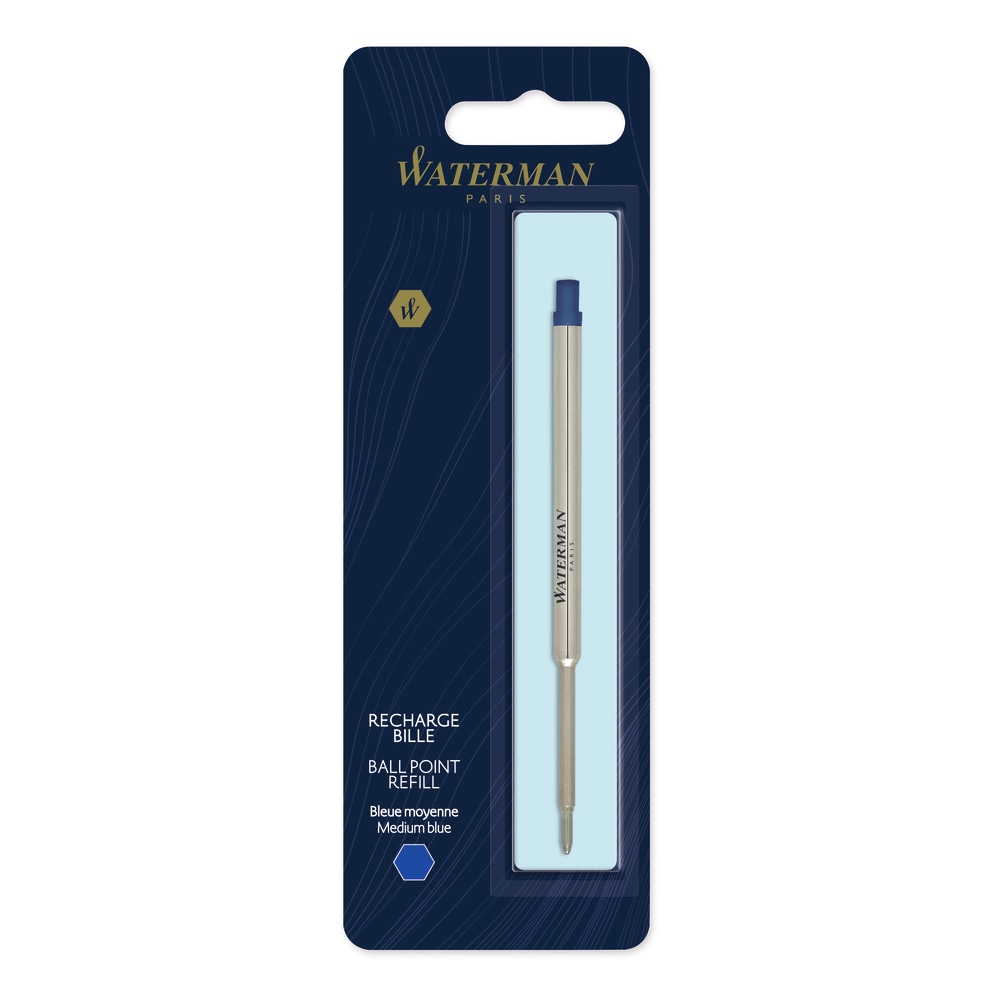 Waterman® Ballpoint Pen Refill, Medium Point, 0.7 mm,