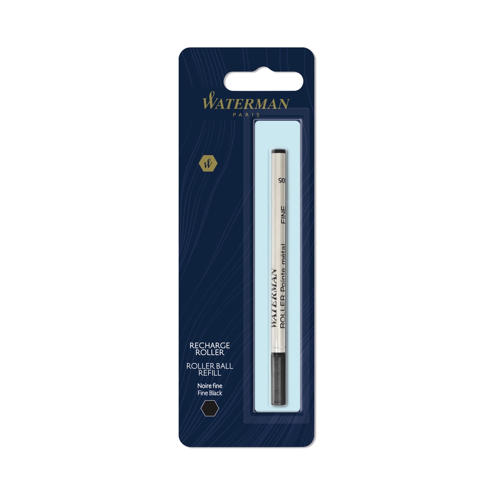 Waterman® Rollerball Pen Refill, Fine Point, 0.5 mm,