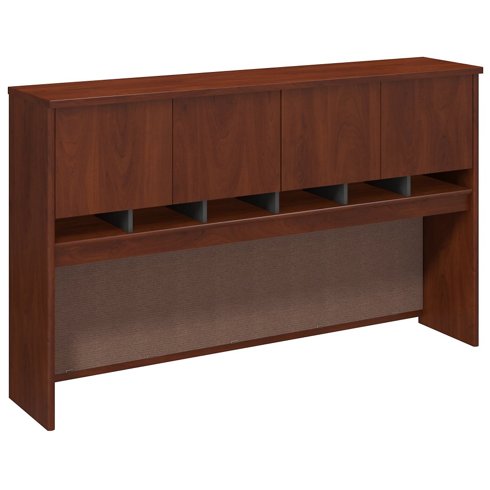 Bush Business Furniture Components 4 Door Hutch, 72"W,