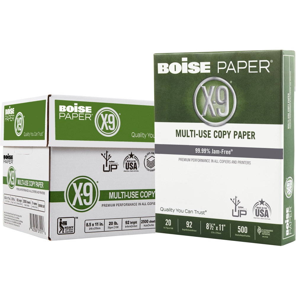 Boise® X-9® Multi-Use Printer & Copy Paper, 5