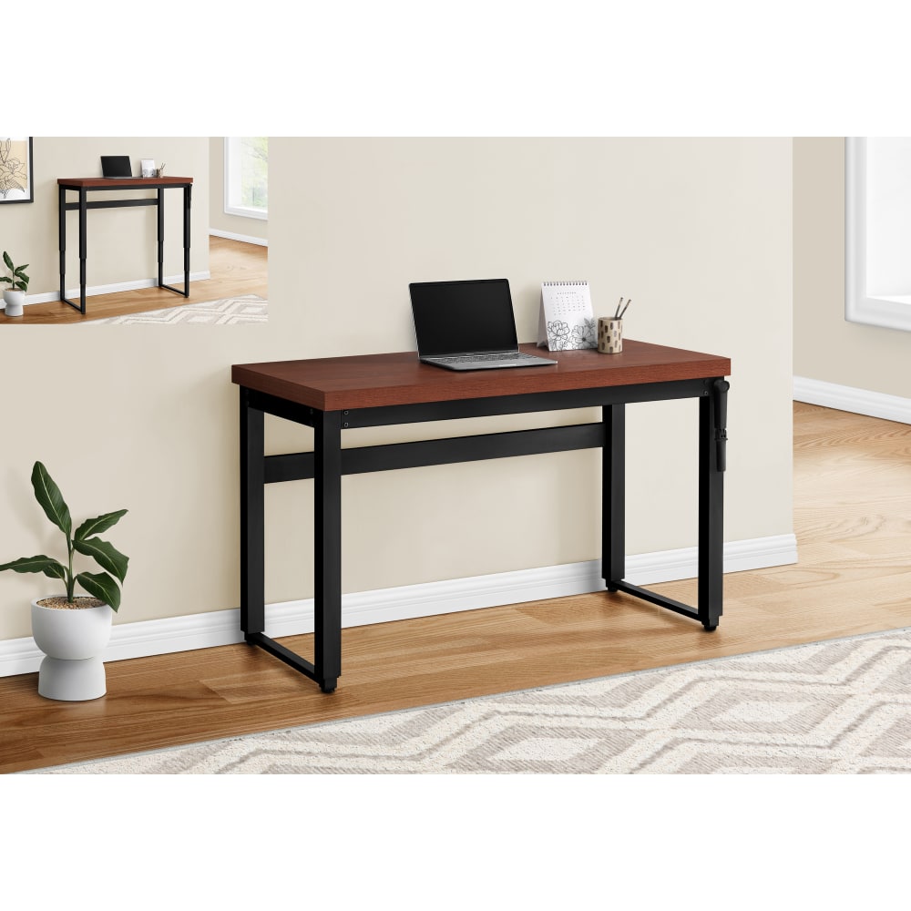 Monarch Specialties Watts 48"W Adjustable-Height Computer