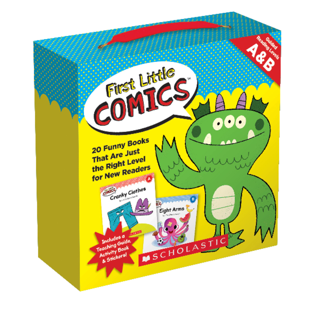 Scholastic Teacher Resources First Little Comics Parent Pack,