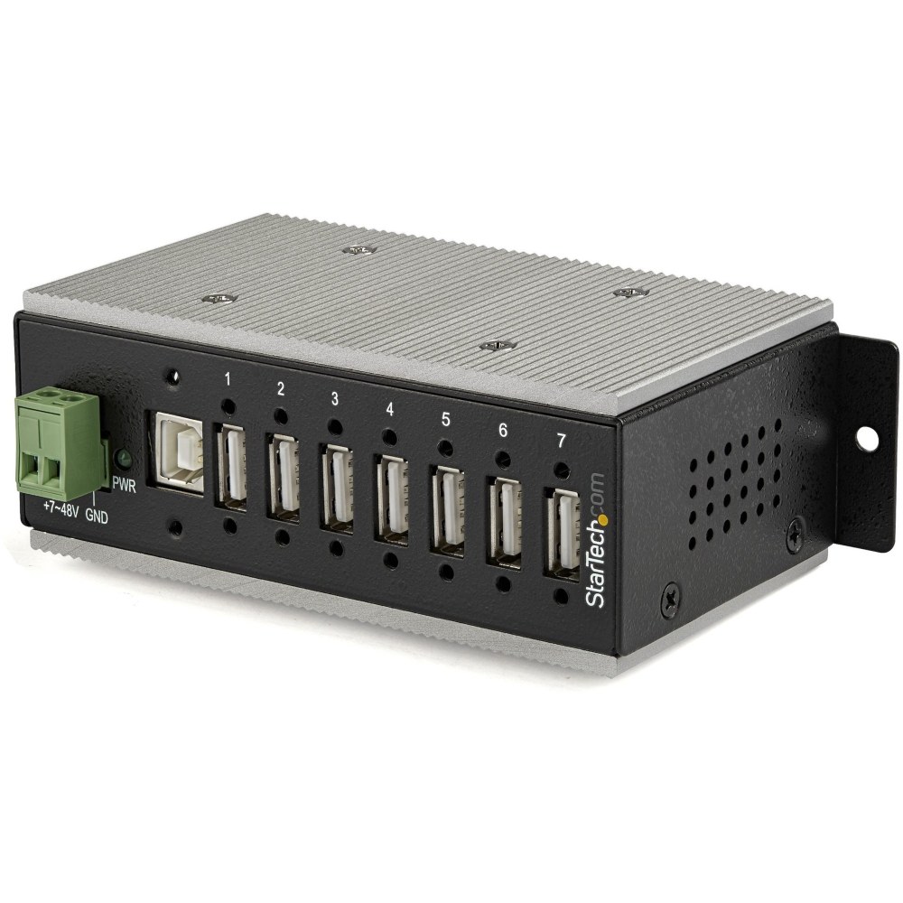 StarTech.com 7 Port Industrial USB Hub - USB