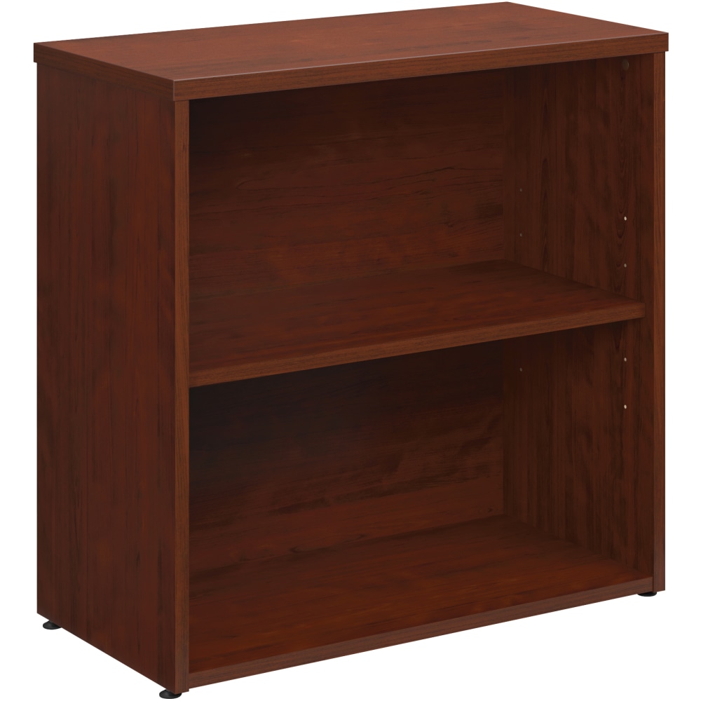 Sauder® Affirm 30”H 2-Shelf Bookcase, Classic Cherry