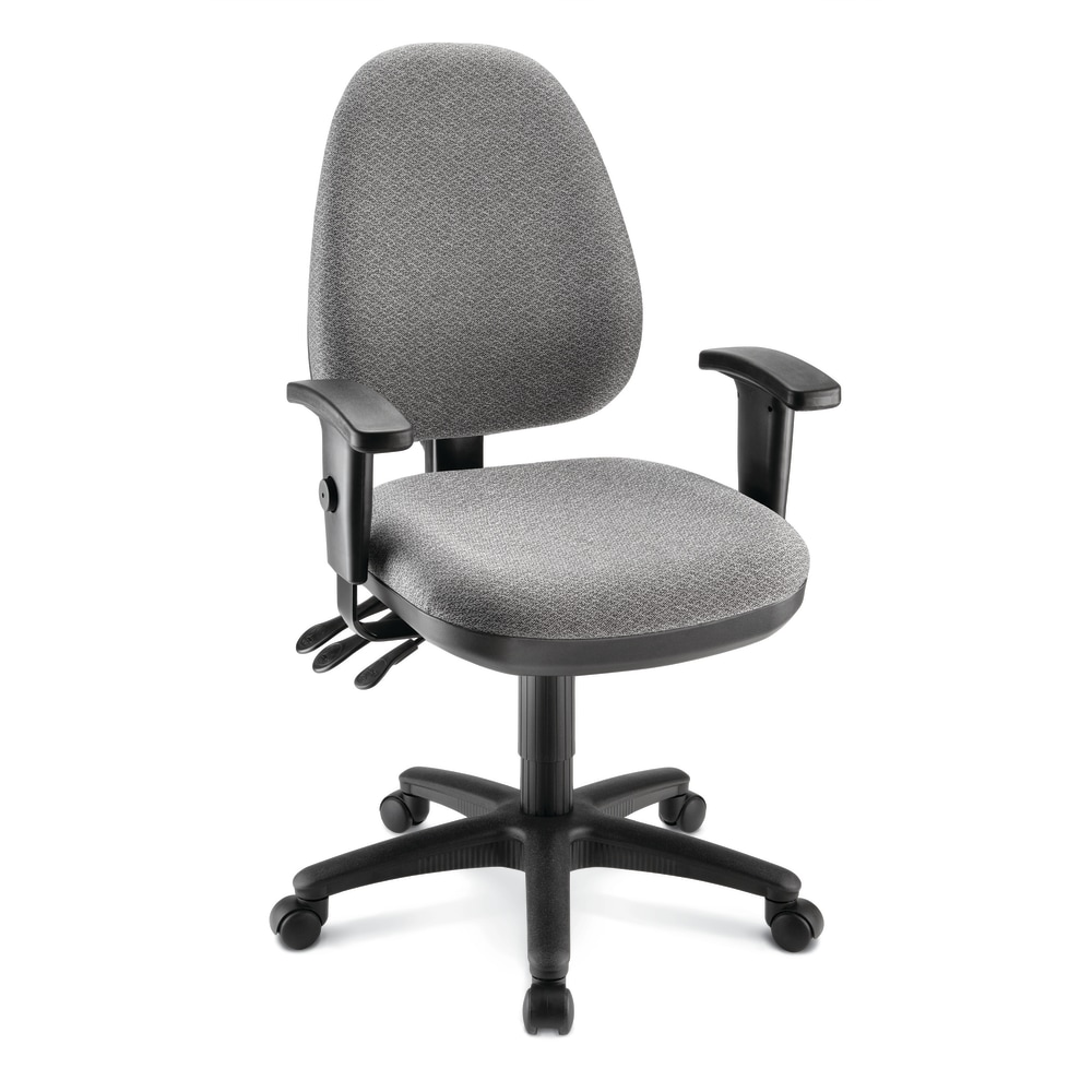 WorkPro® Patriot Multifunction Ergonomic Fabric Task Chair,