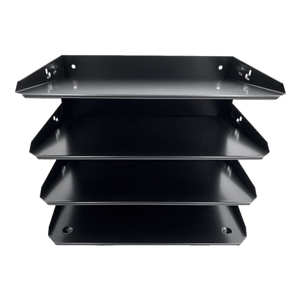 Huron Horizontal Slots Desk Organizer, 4 Compartment(s),