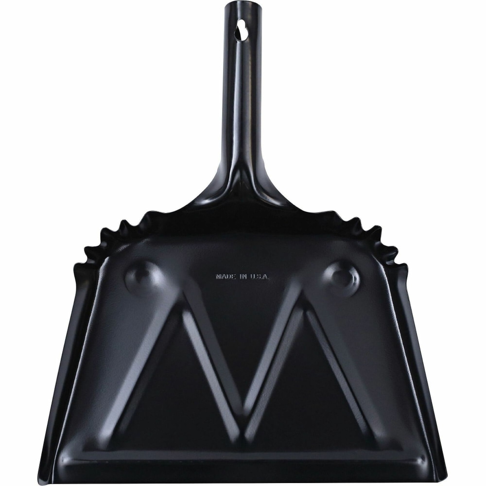 Genuine Joe Heavy-Duty Metal Dustpan - 12" Wide
